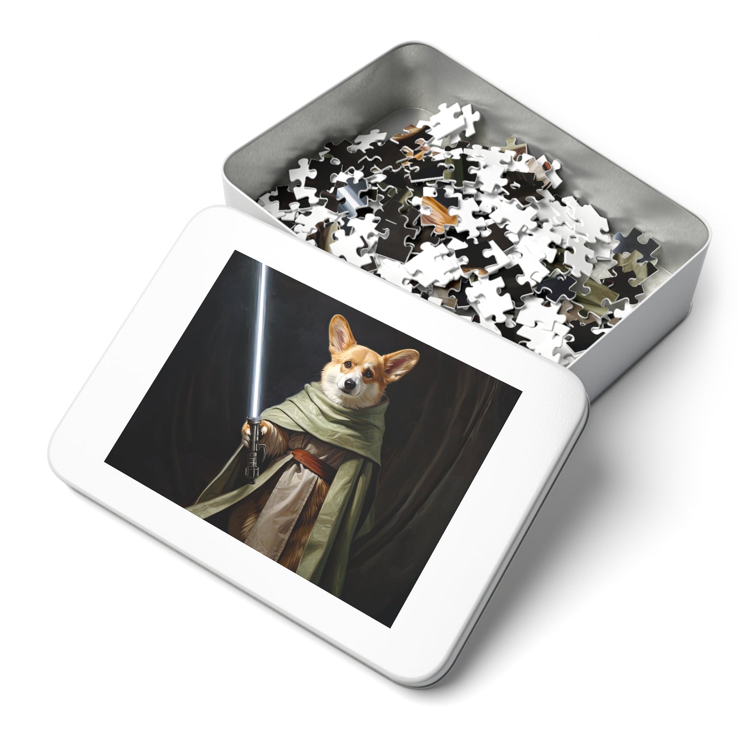 Jedi Corgi - Jigsaw Puzzle