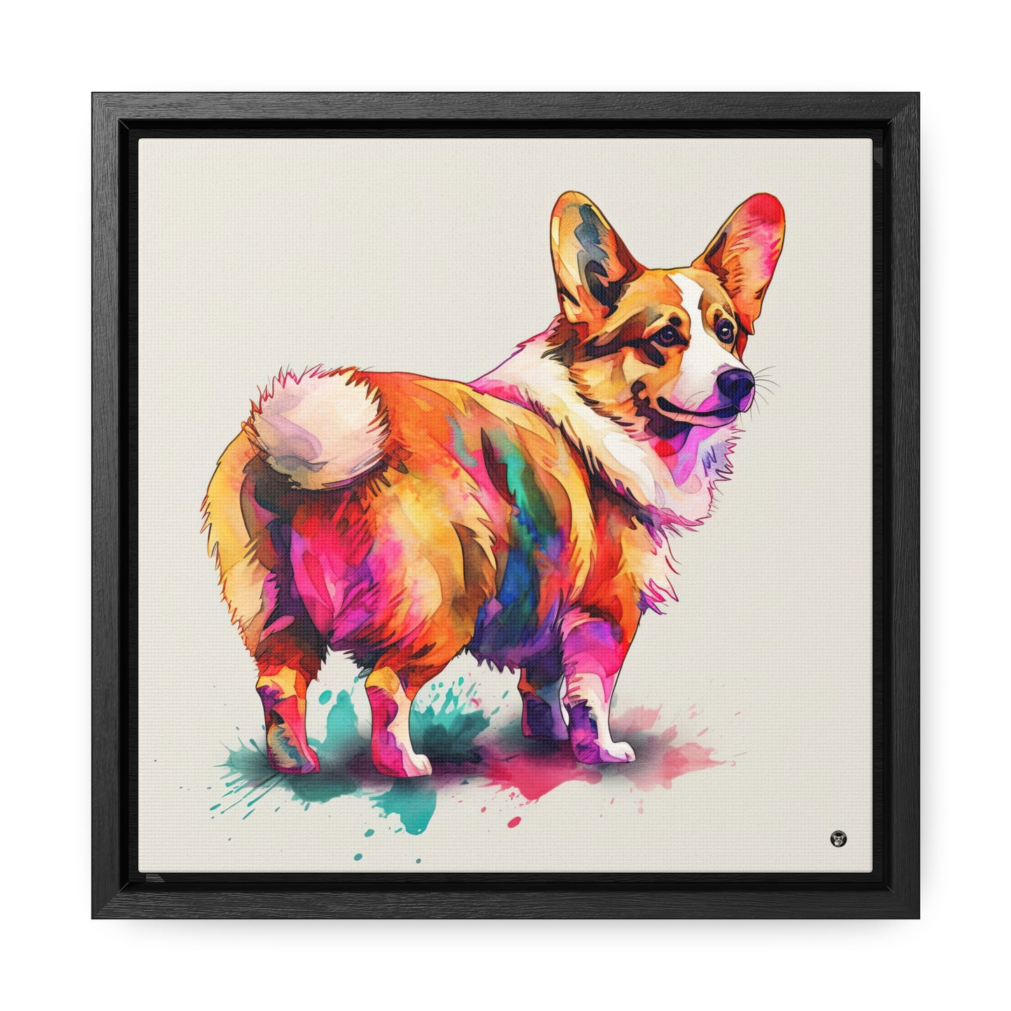 The Observer - Framed on Canvas