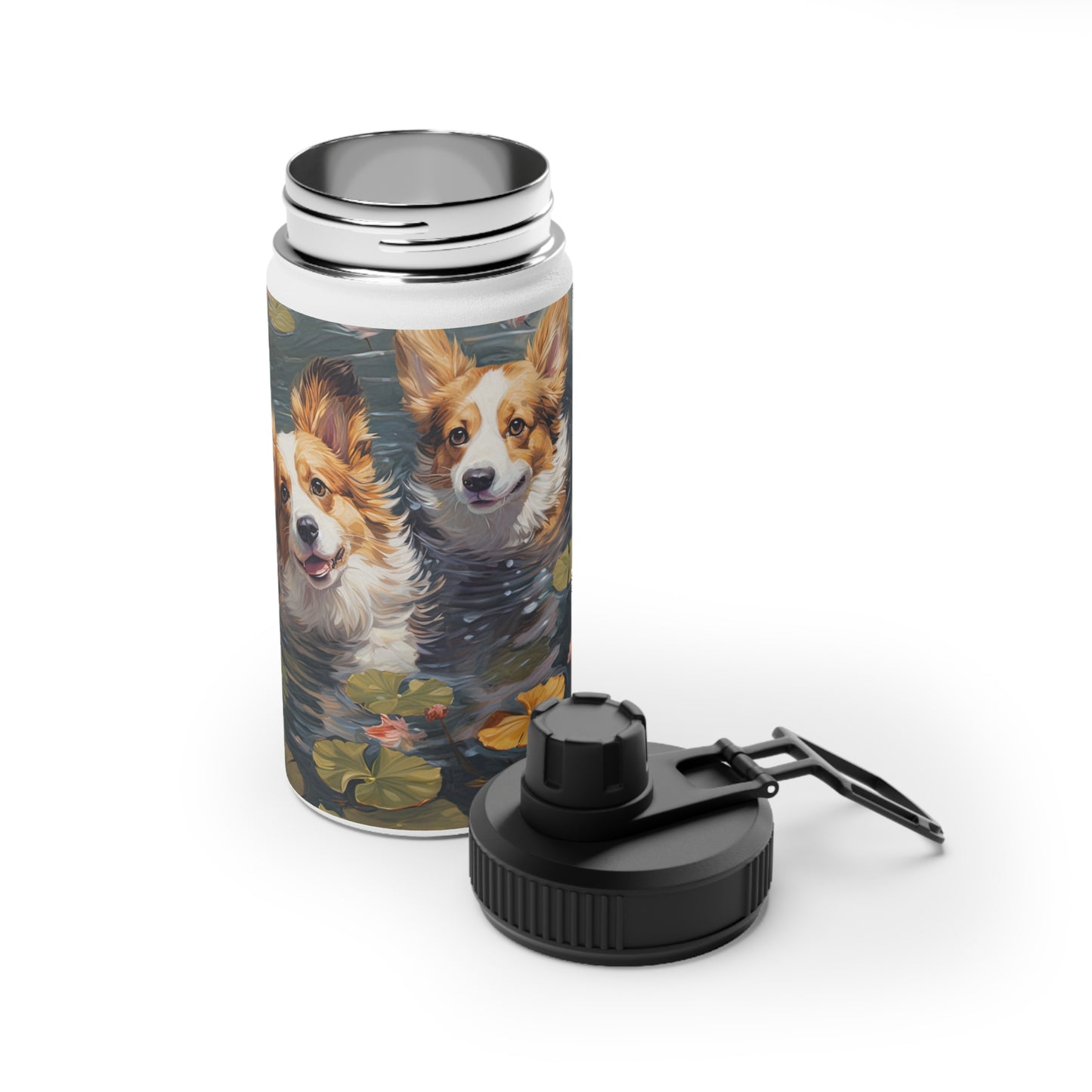 Pond Pups - Water Bottle with Sport Lid