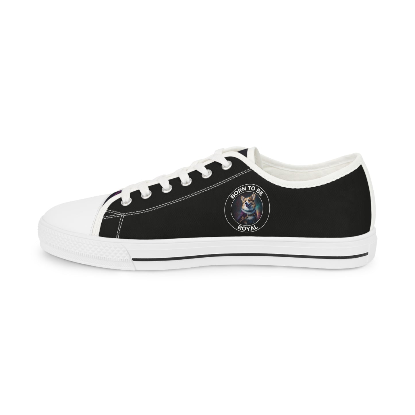 Born To Be Royal - Men's Low Top Sneakers