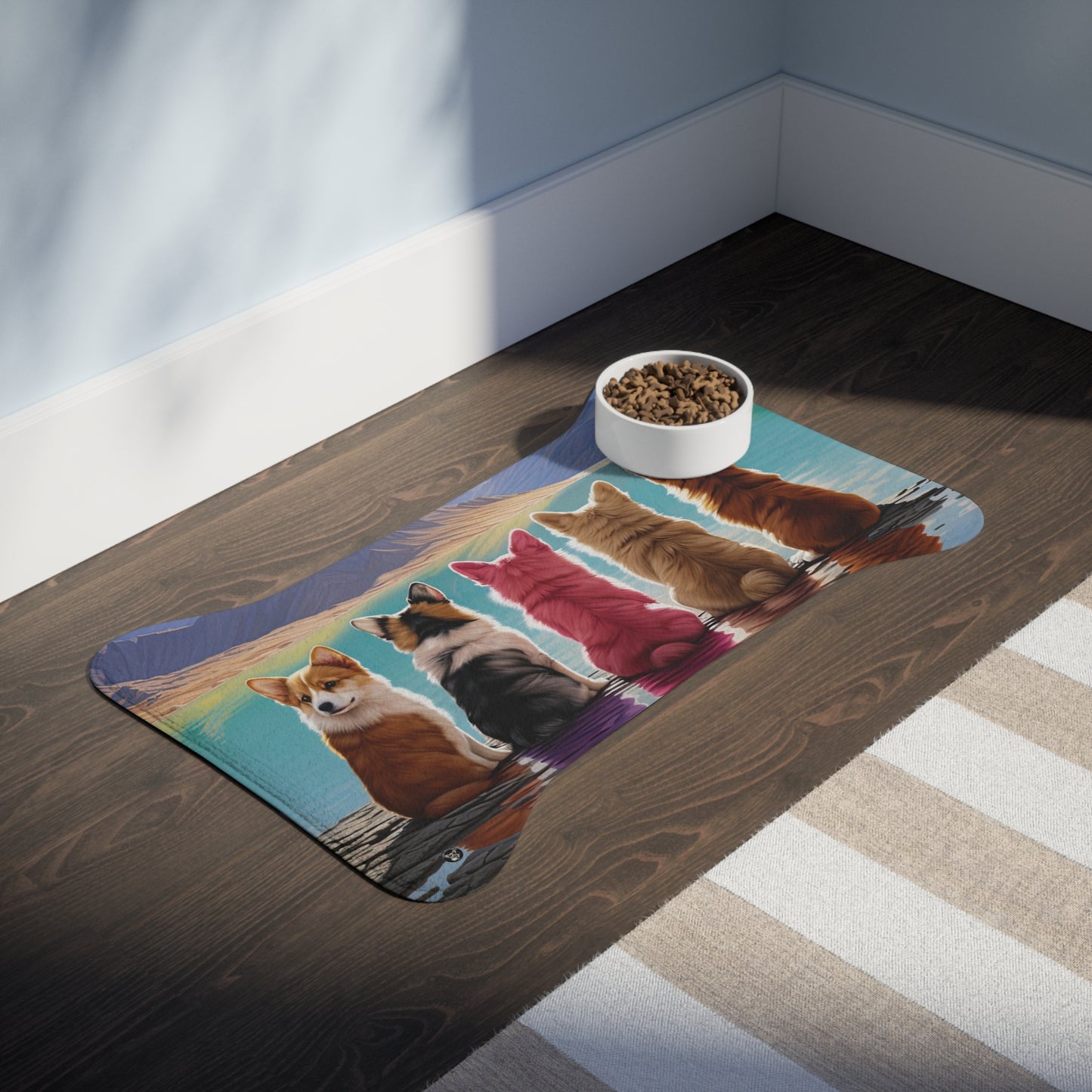 Corgi Lake - Feeding Mat