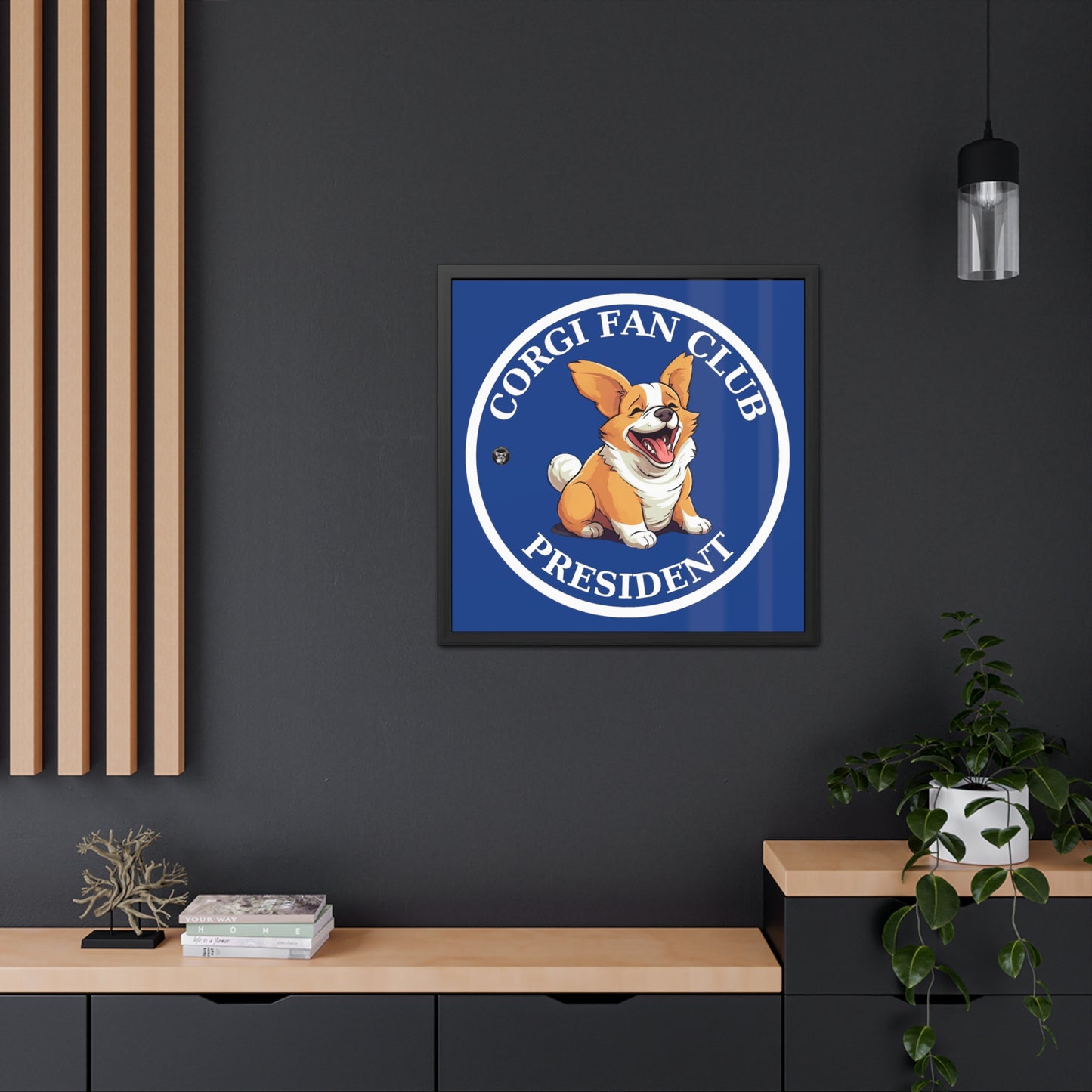 Fan Club President - Framed Print
