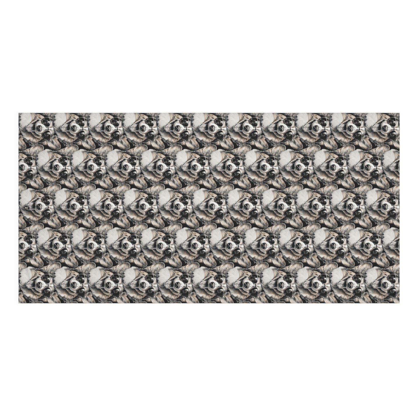 Corgi Cool Mosaic - Bath Towel