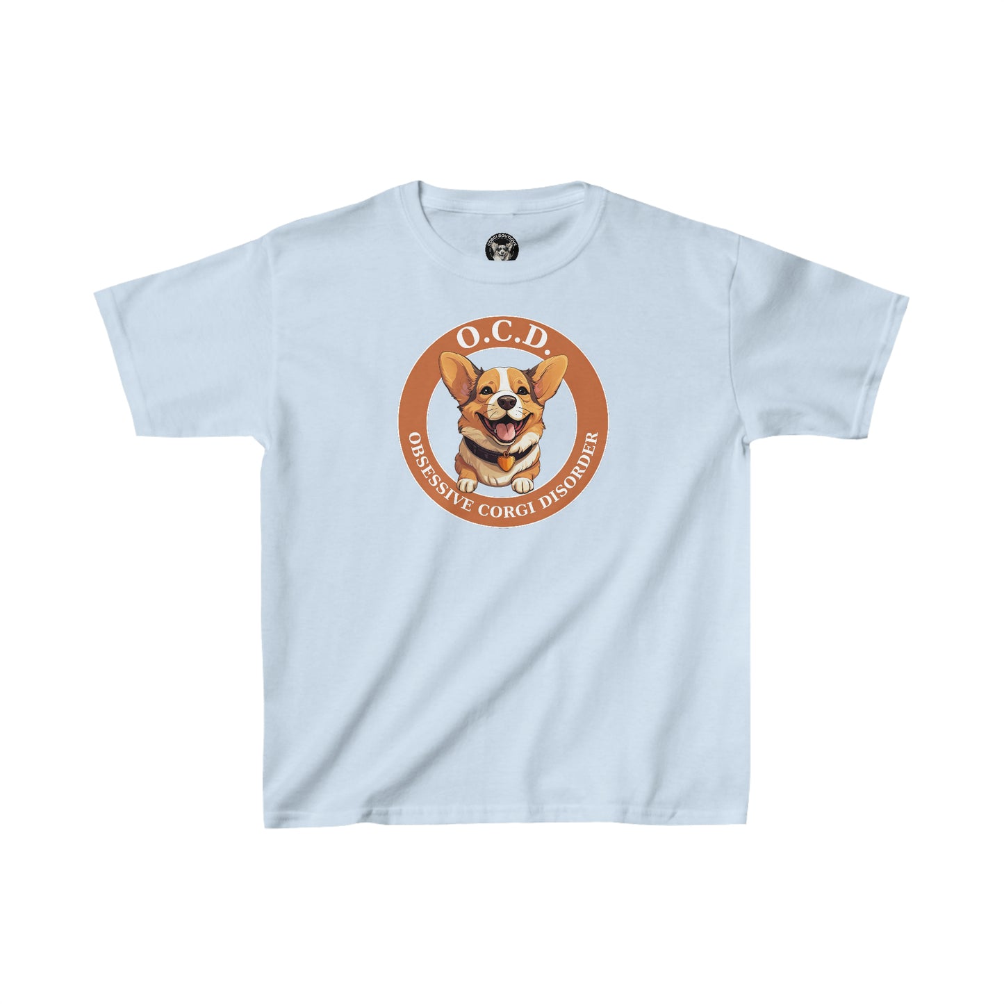 O.C.D. Obsessive Corgi Disorder - Kids Heavy Cotton Tee