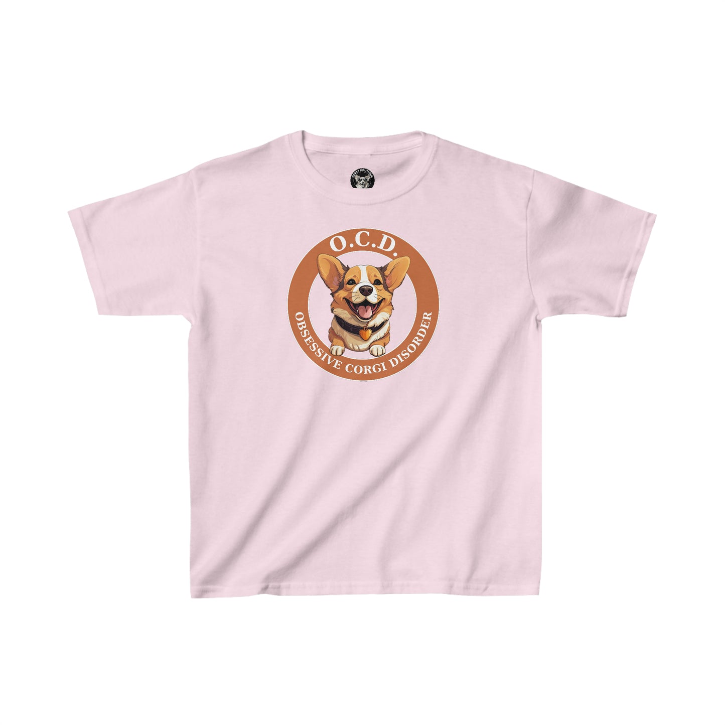 O.C.D. Obsessive Corgi Disorder - Kids Heavy Cotton Tee