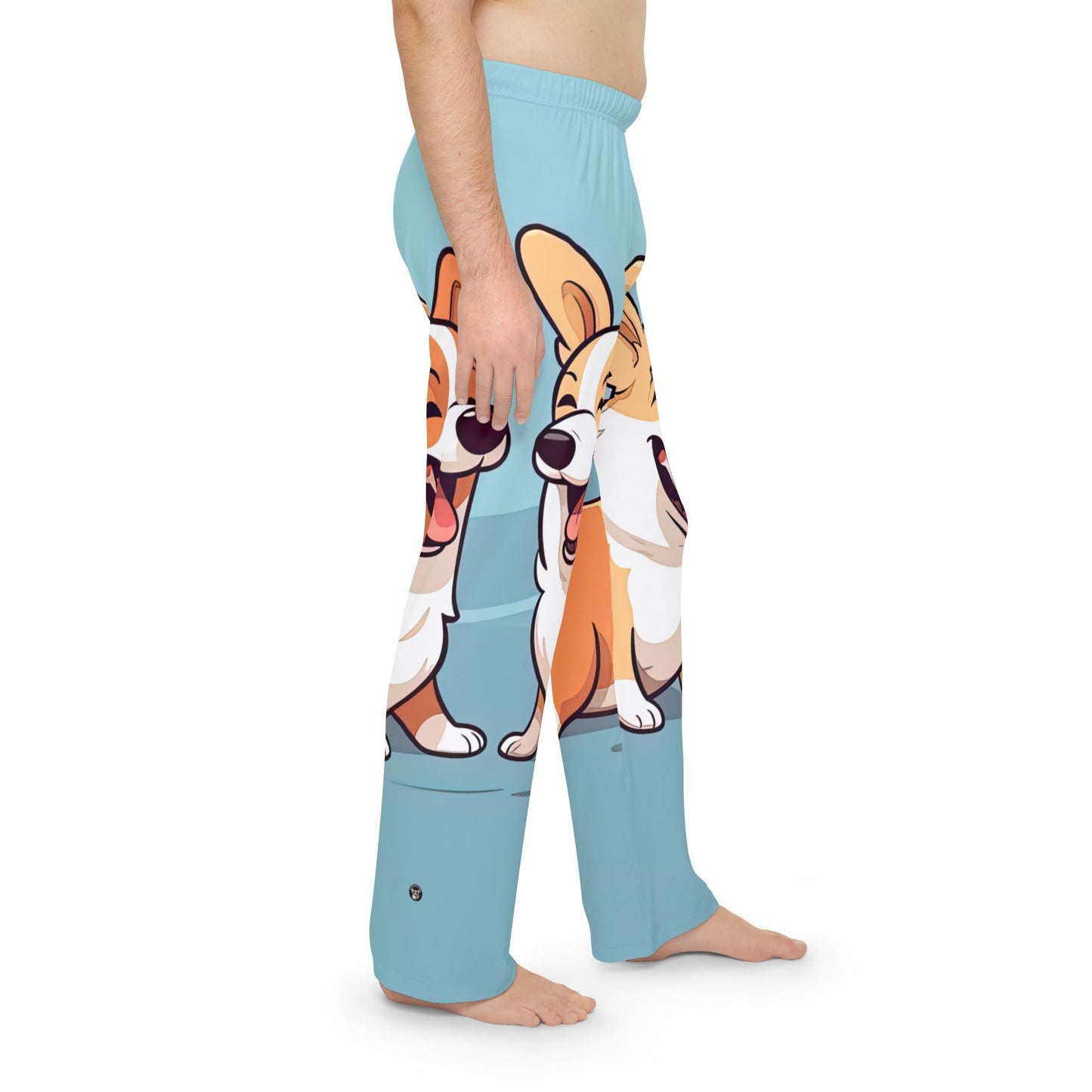 Corgi Couple Men's Pajama Pants