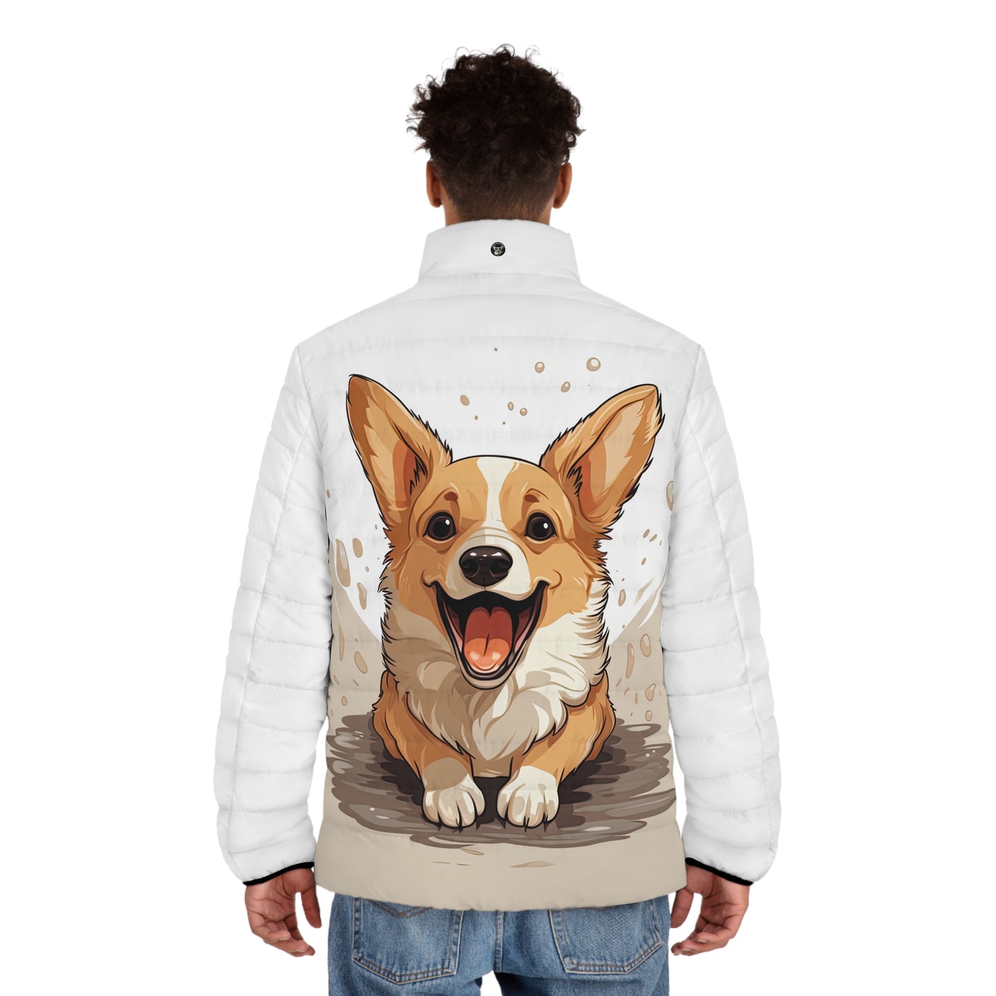 Corgi Cuteness Full - Puffer Jacket
