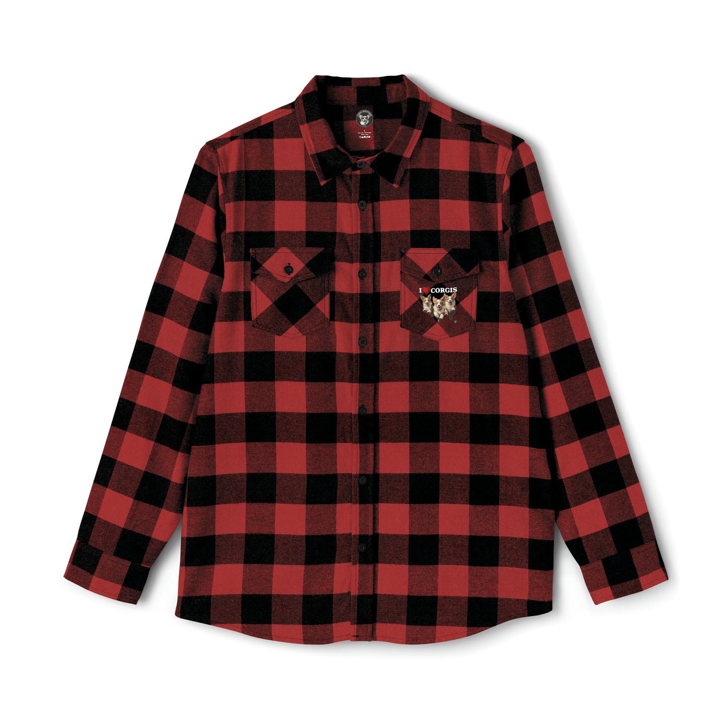 I Heart Corgis - Flannel Shirt