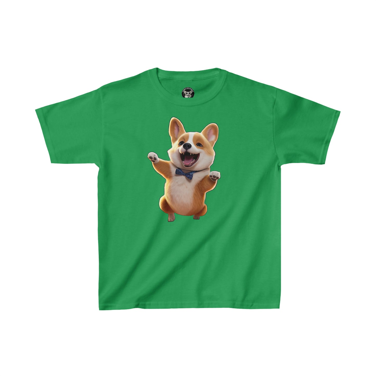Boogaloo Corgi - Kids Heavy Cotton Tee