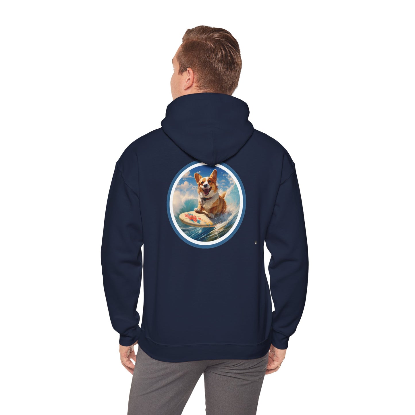 Cowabunga Corgi - Hoodie