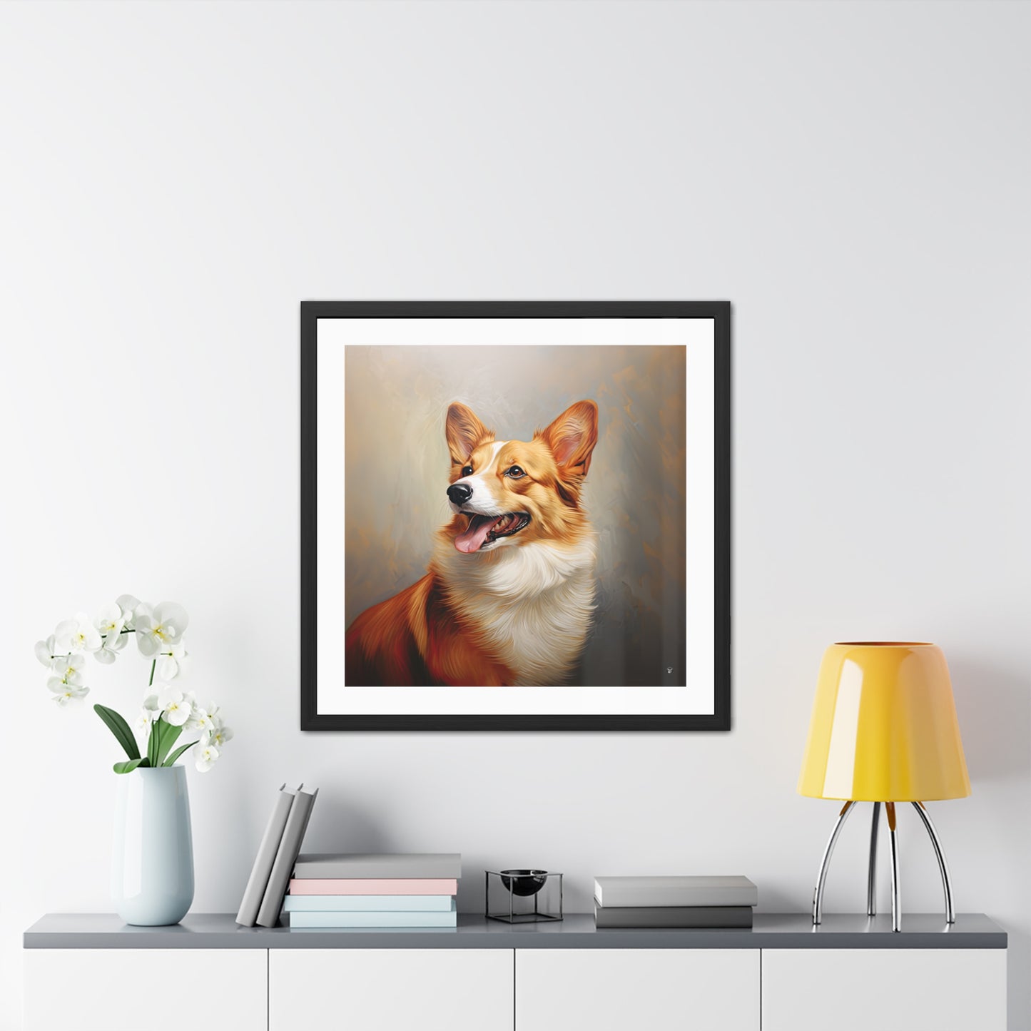 Pembroke Portrait - Framed Print