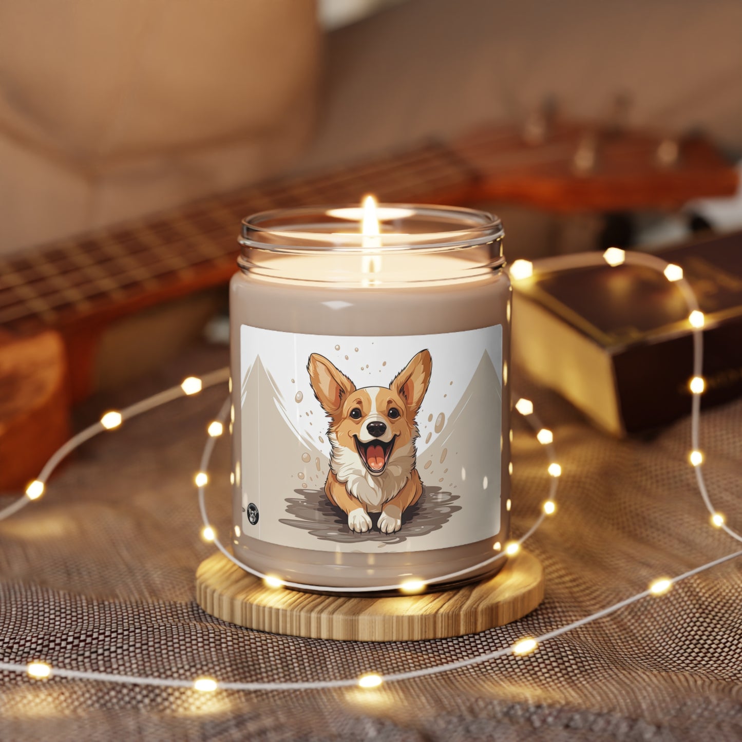 Corgi Cuteness - Scented Soy Candle