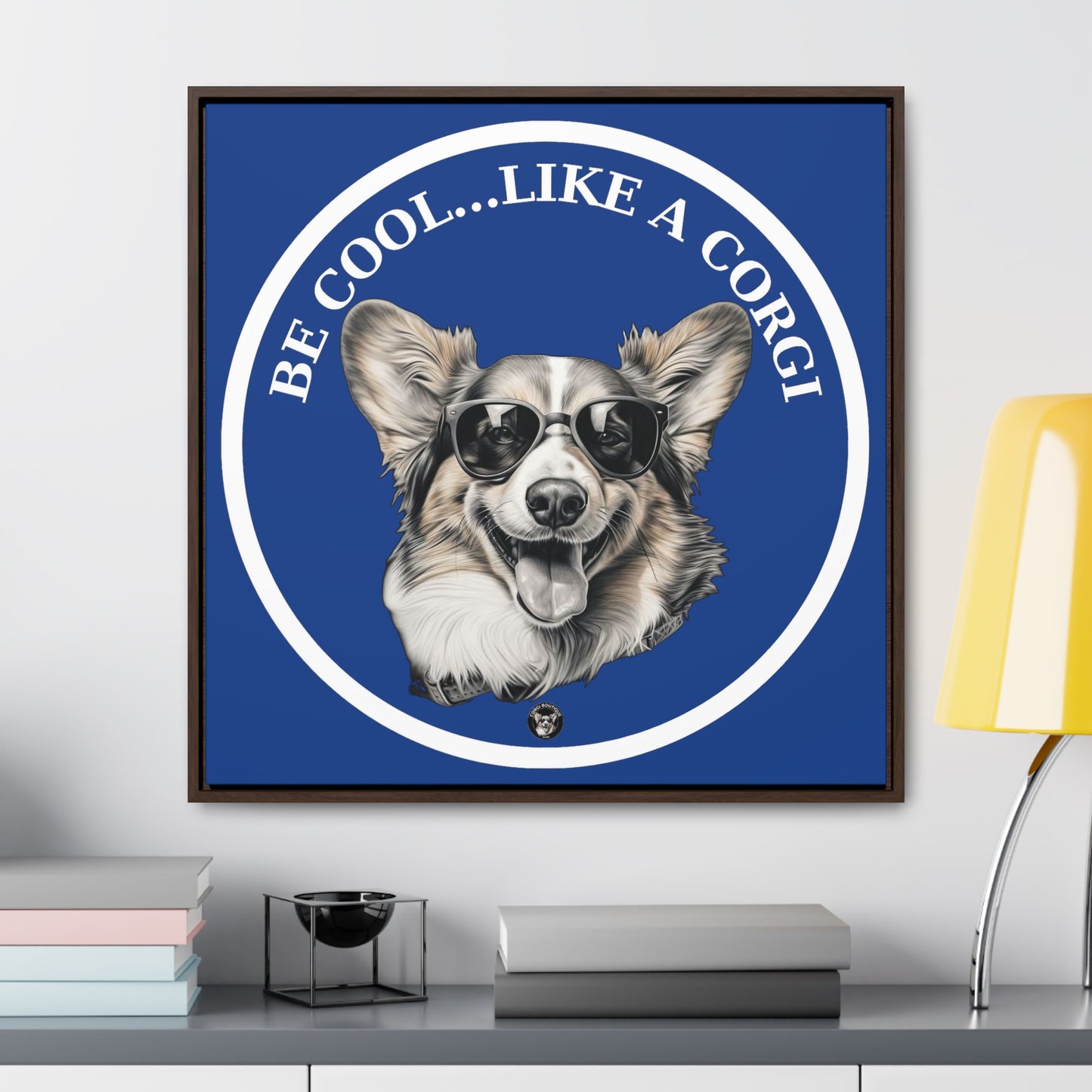 Be Cool - Framed on Canvas