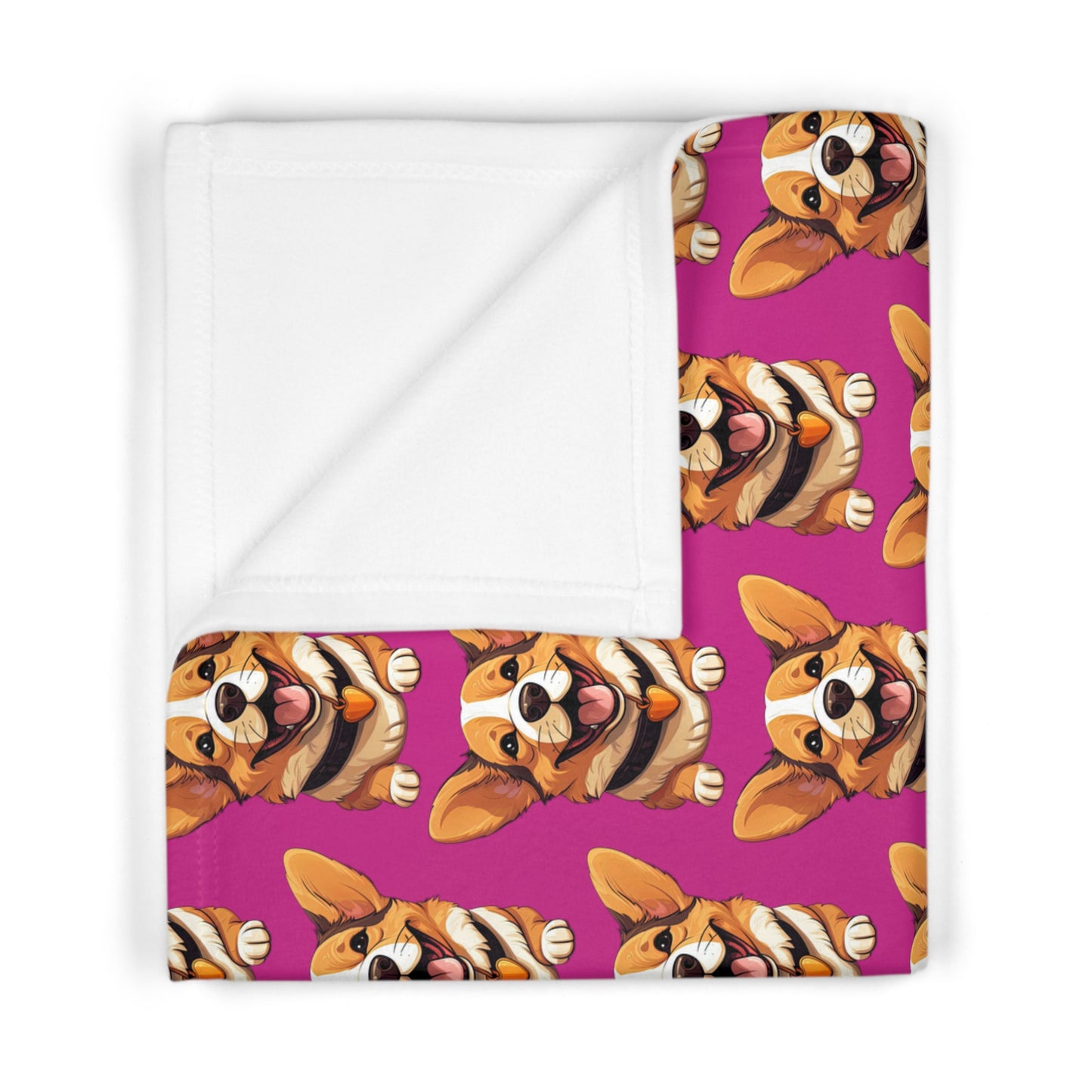 Puppy Love Mosaic - Baby Blanket