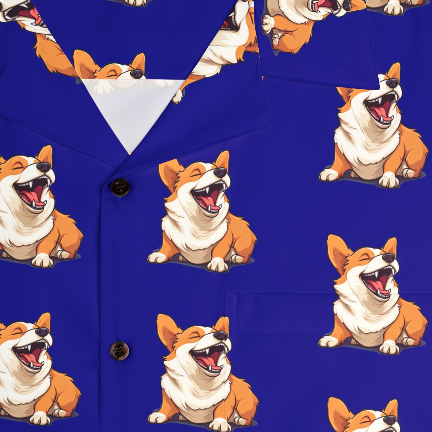 Comical Corgi Hawaiian Shirt