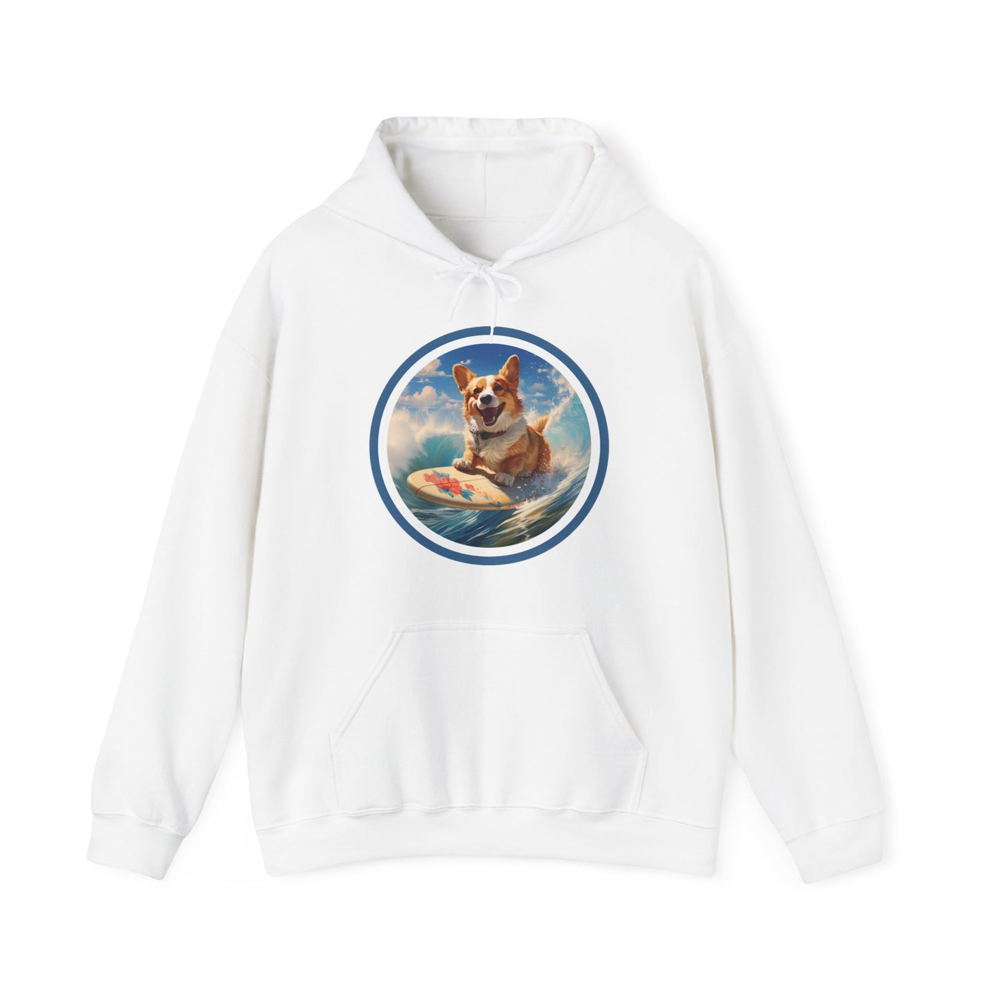Cowabunga Corgi - Hoodie