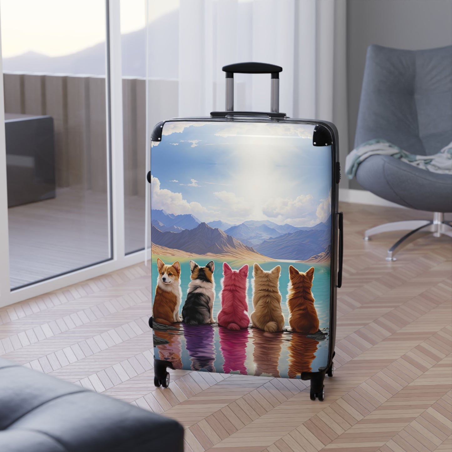 Corgi Lake - Suitcase