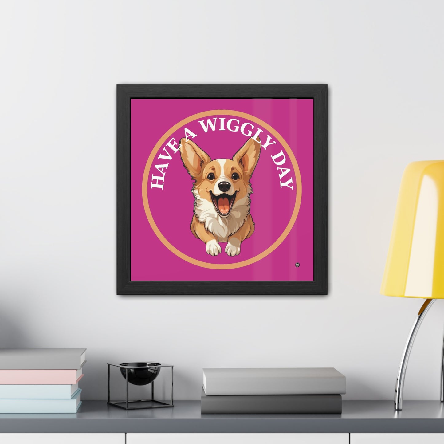 Have a Wiggly Day - Framed Print