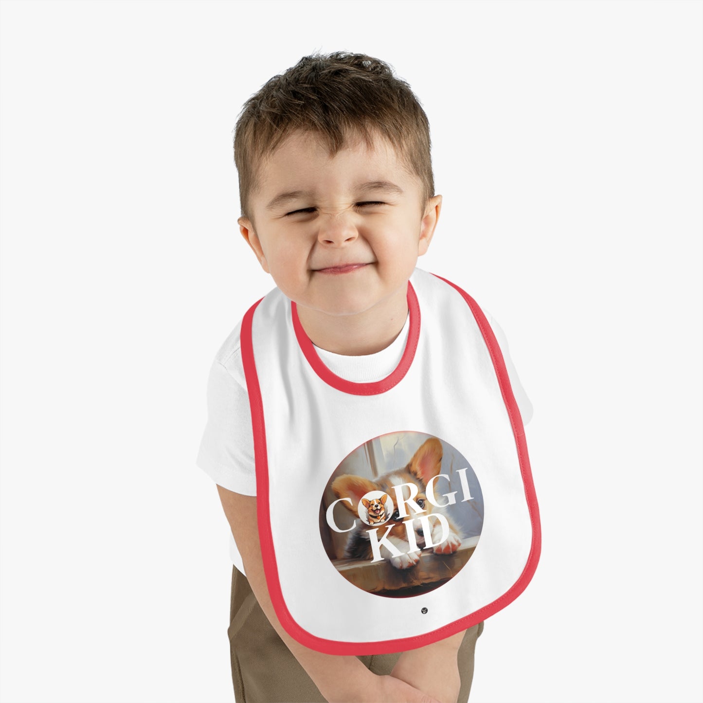 Corgi Kid - Baby Bib