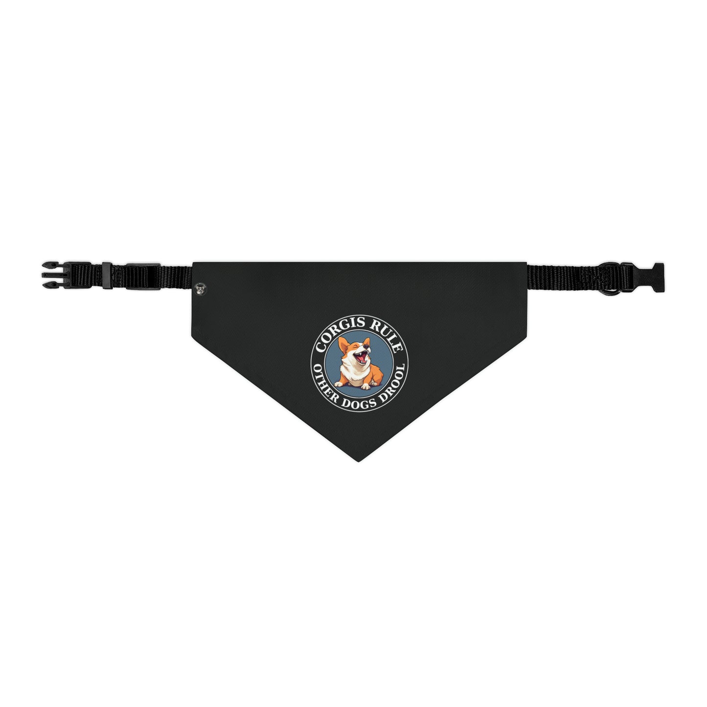 Corgis Rule...Other Dogs Drool - Bandana Collar
