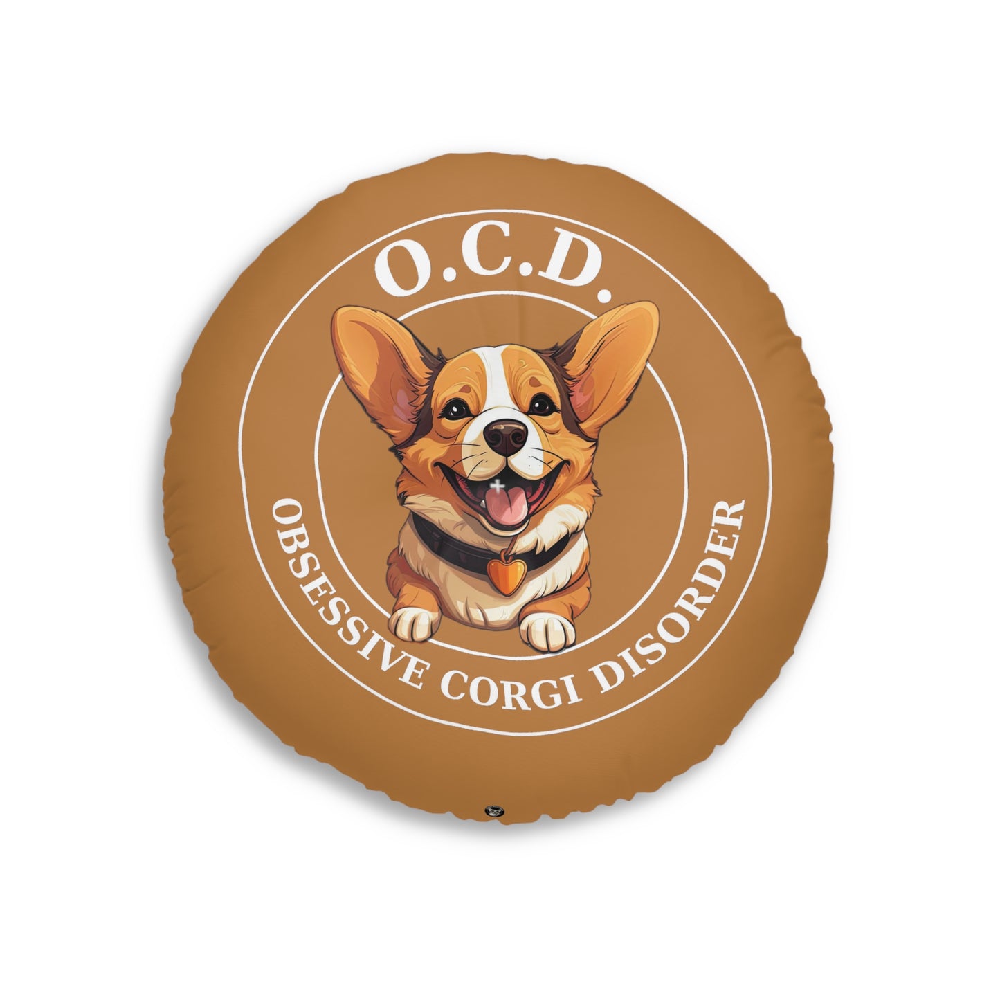 O.C.D. Obsessive Corgi Disorder - Floor Pillow