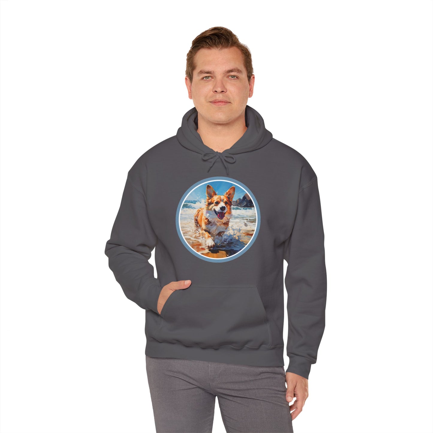 Coastal Corgi - Hoodie