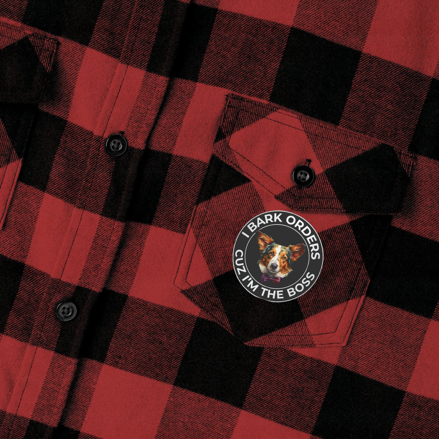 The Boss - Flannel Shirt