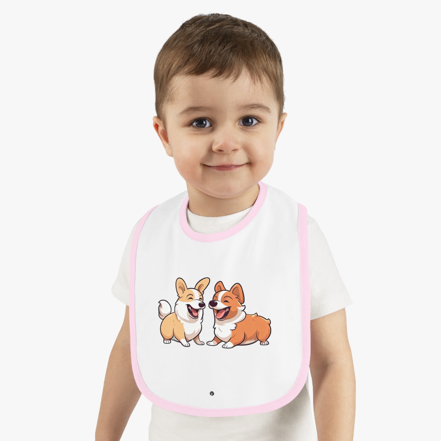 Corgi Couple - Baby Bib