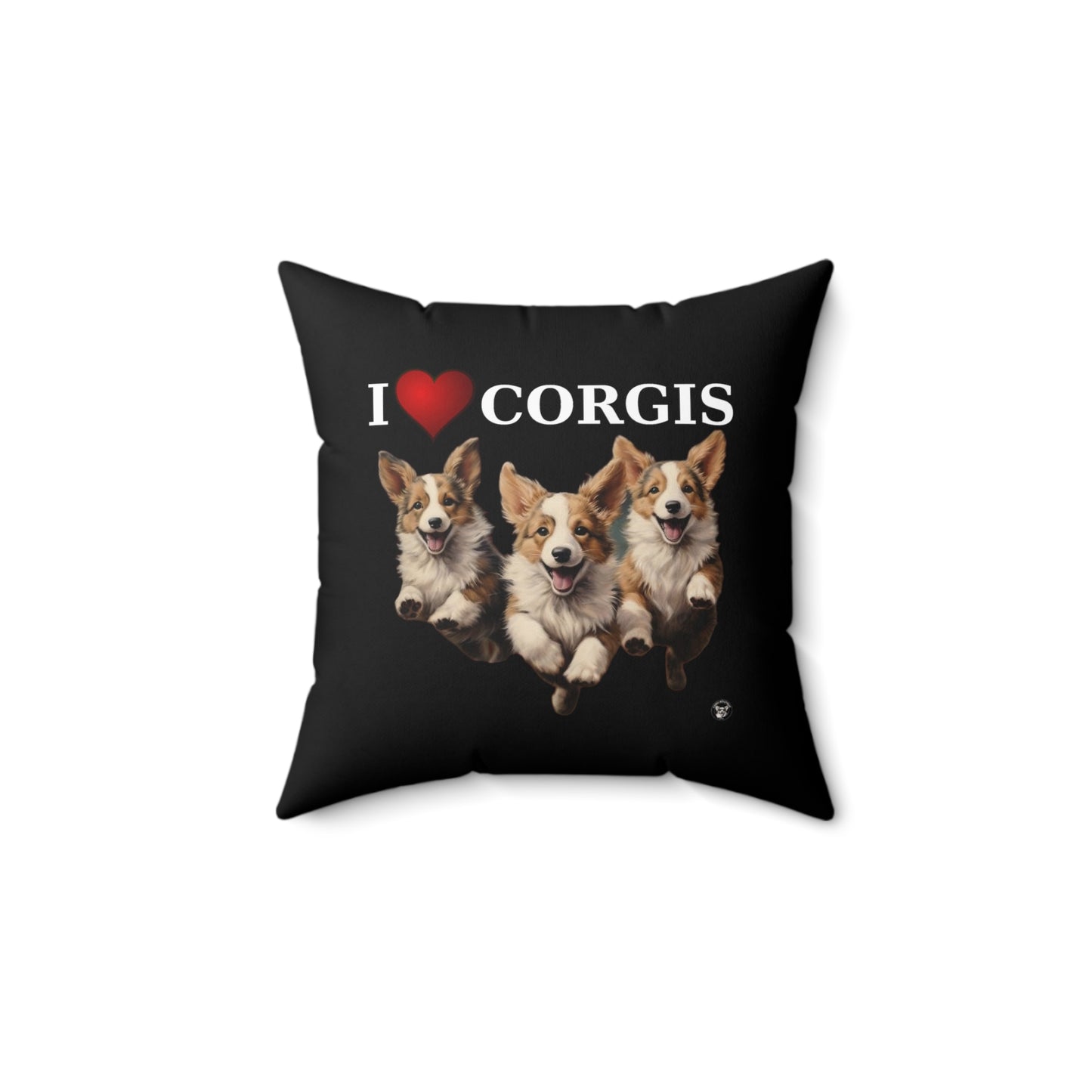 I Heart Corgis - Throw Pillow