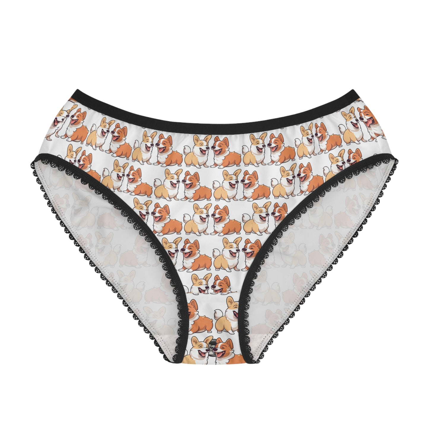 Corgi Couple Mosaic Panties