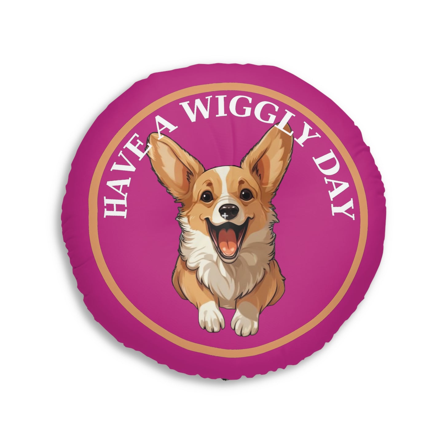 Have a Wiggly Day - Floor Pillow