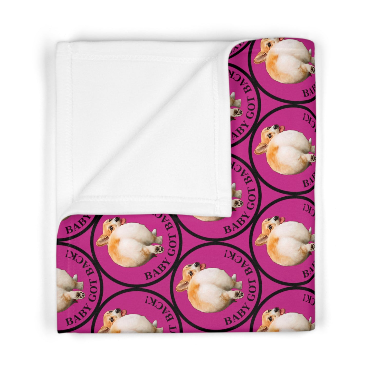 Baby Got Back Mosaic - Baby Blanket