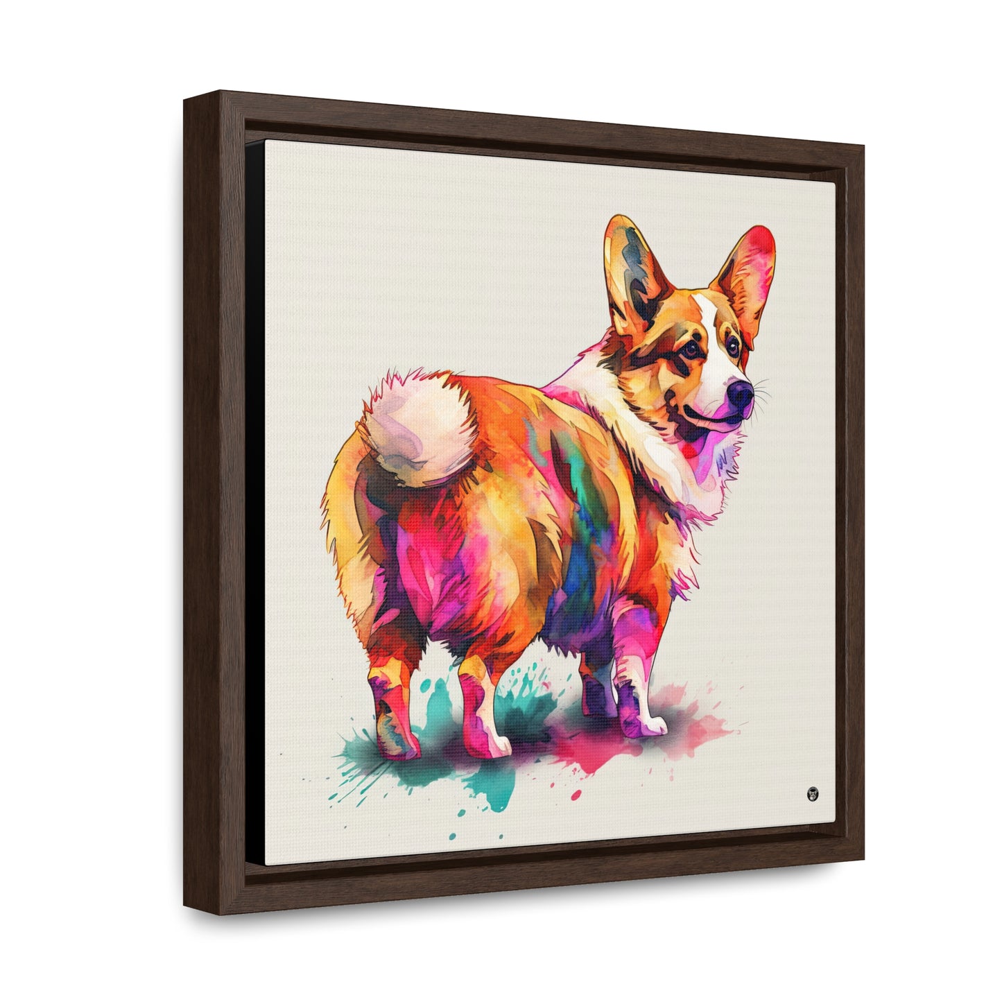 The Observer - Framed on Canvas