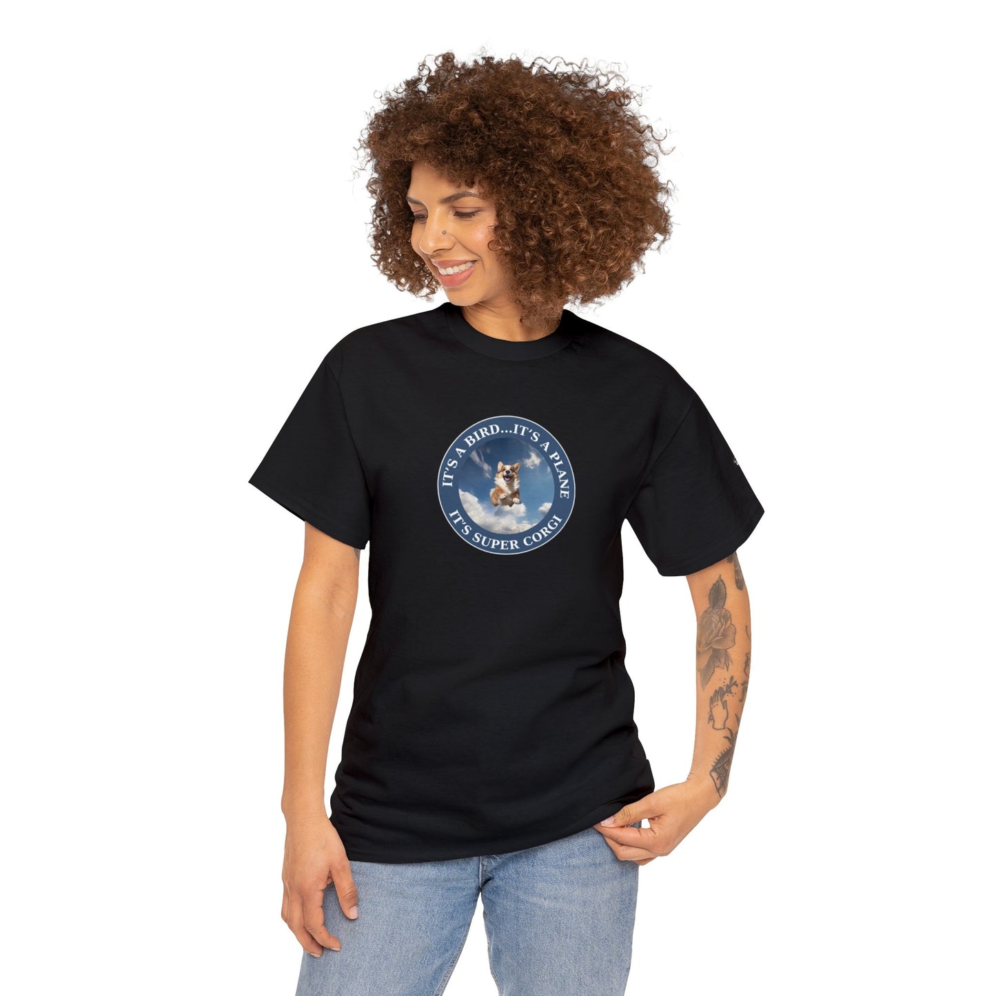 Super Corgi - Unisex Heavy Cotton Tee