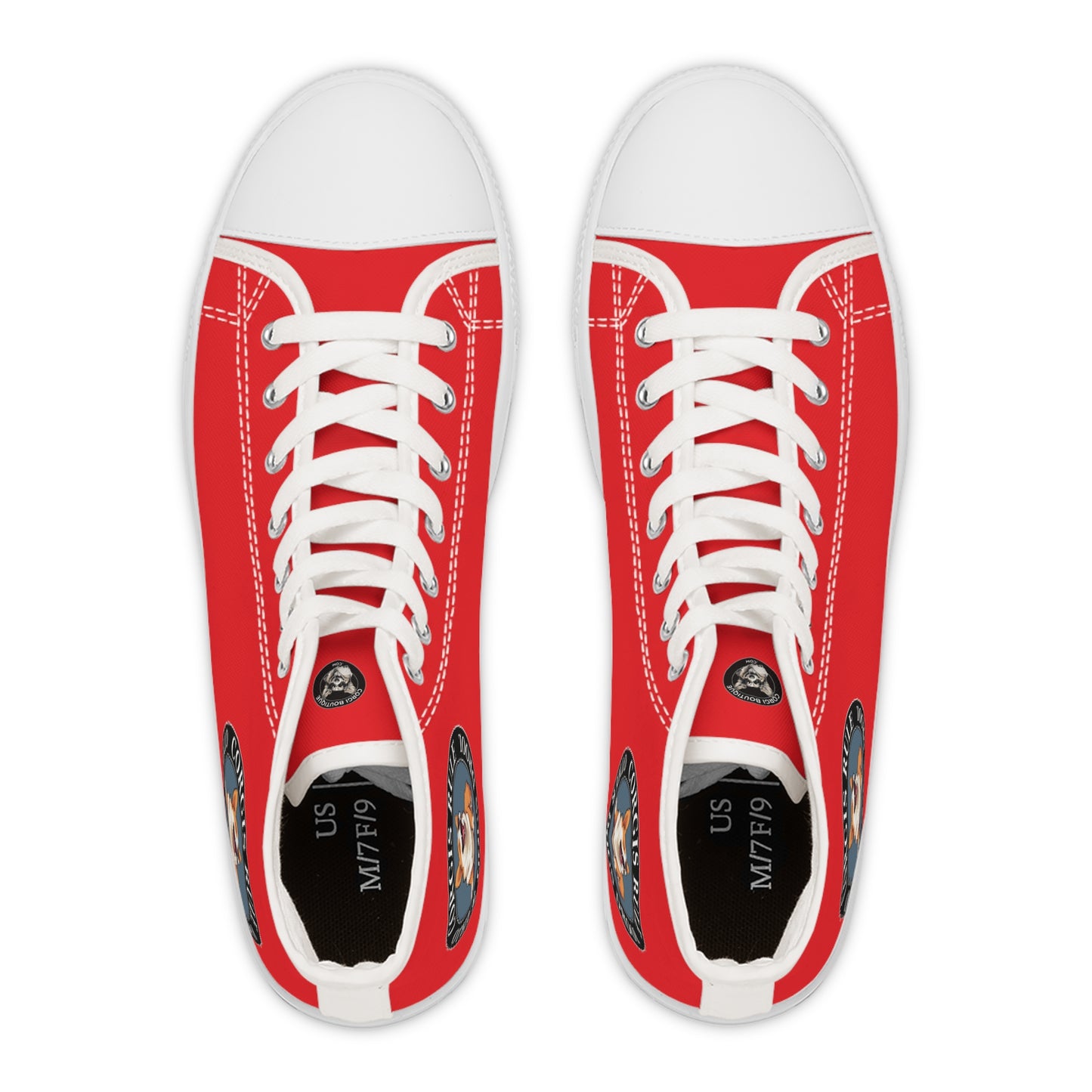 Corgis Rule...Other Dogs Drool - Women's High Top Sneakers
