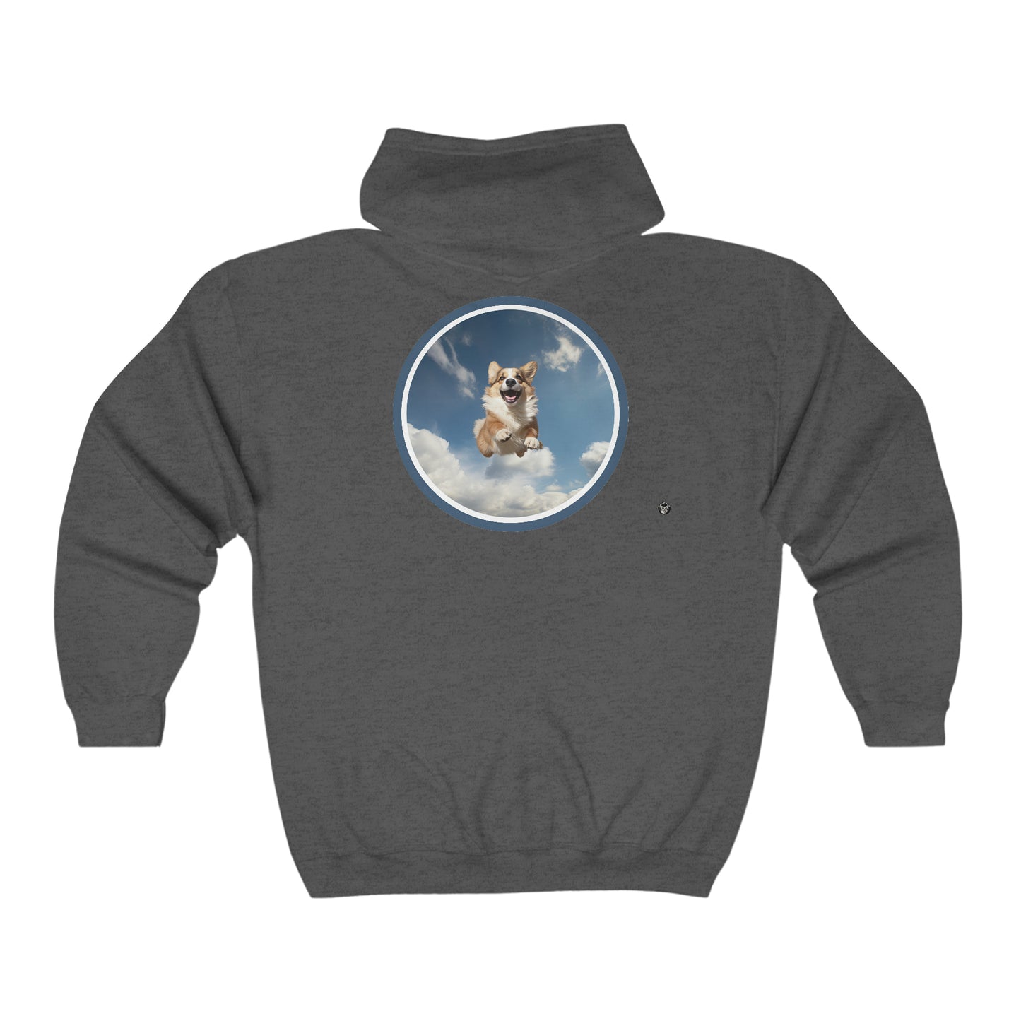 Super Corgi - Zip Hoodie