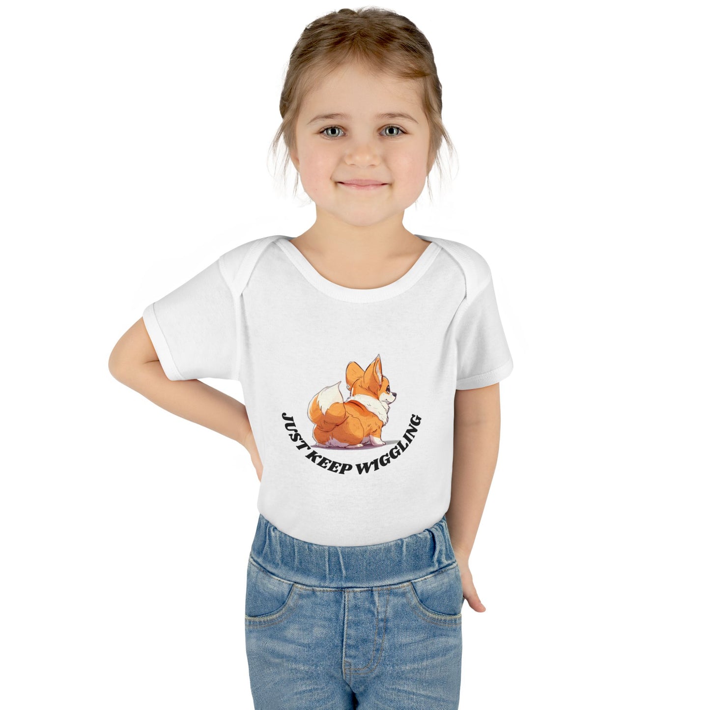 Just Keep Wiggling Infant Bodysuit