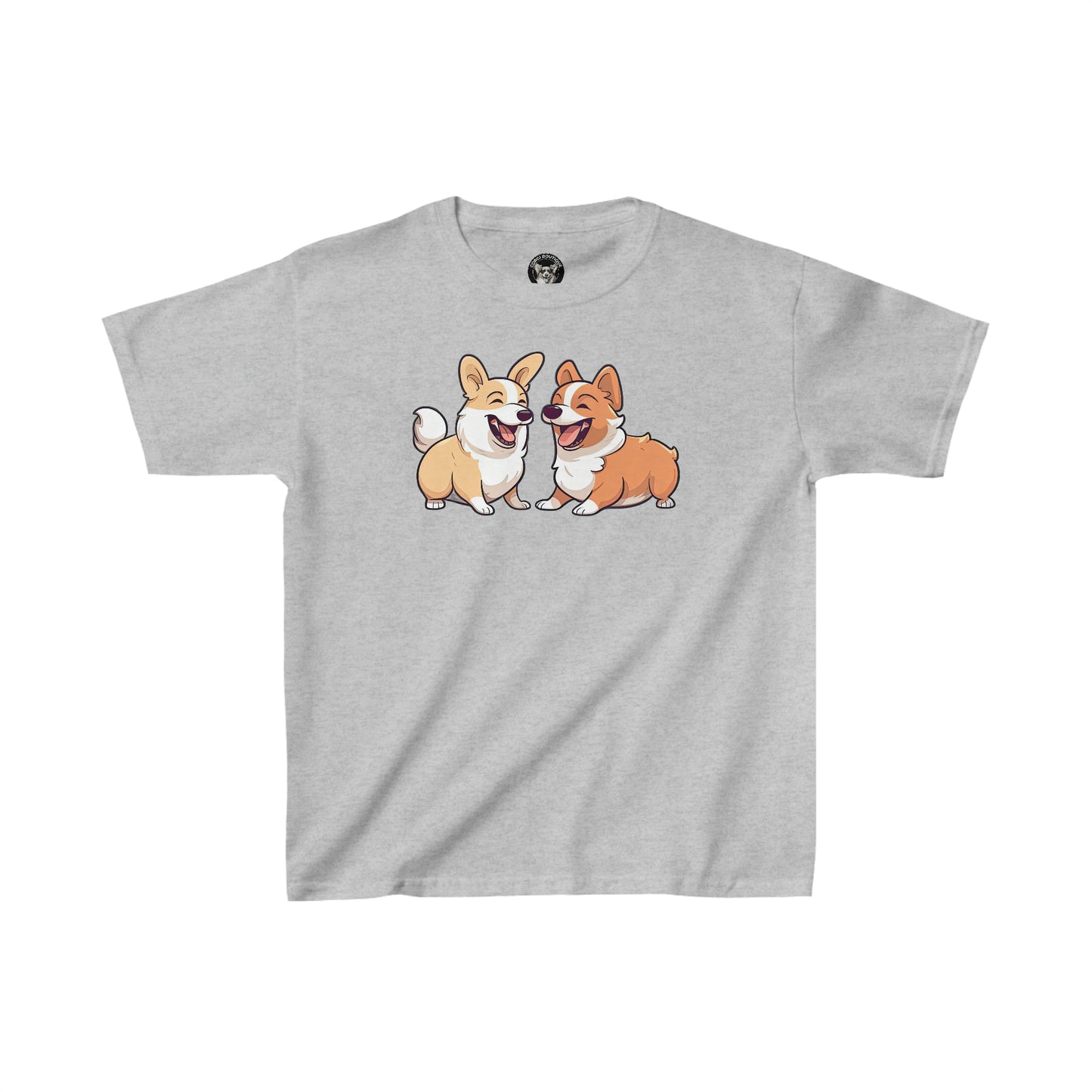 Corgi Couple - Kids Heavy Cotton Tee