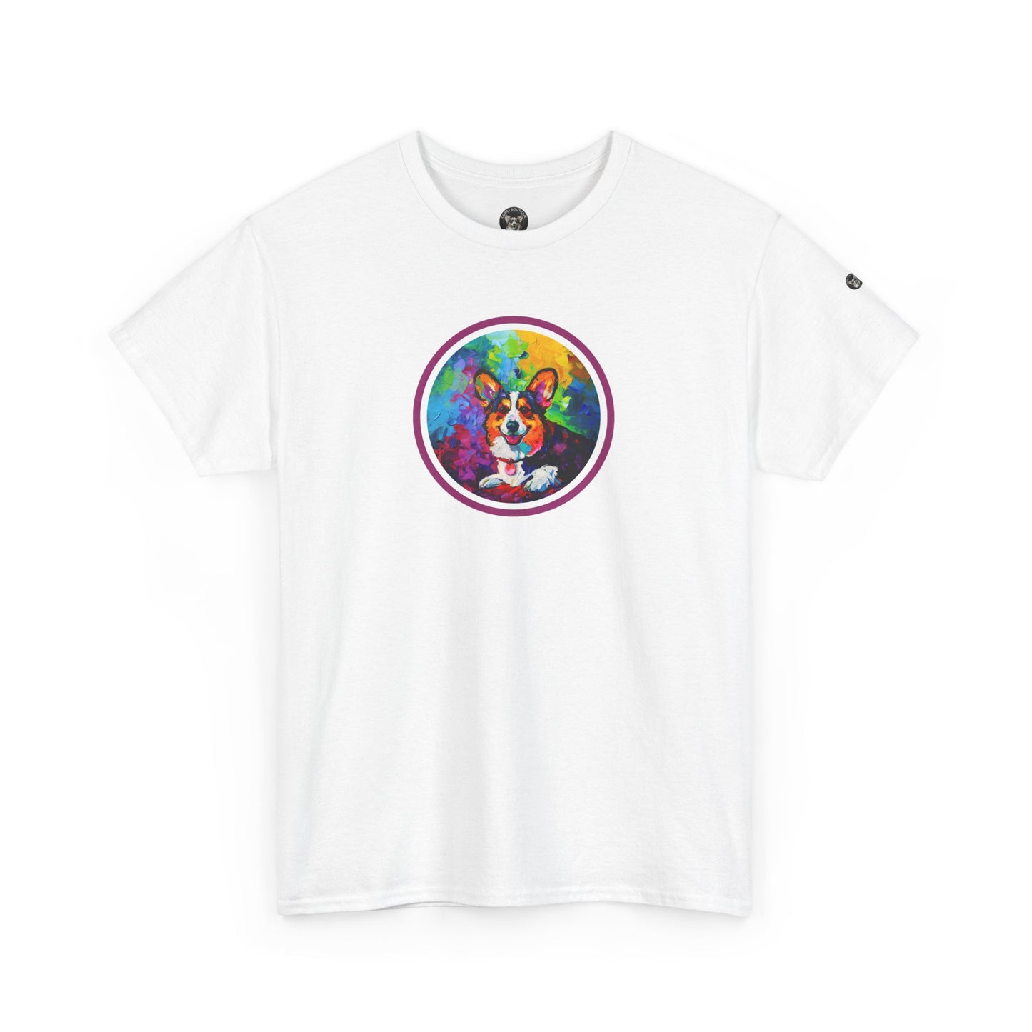 Colorful Cardigan - Unisex Heavy Cotton Tee