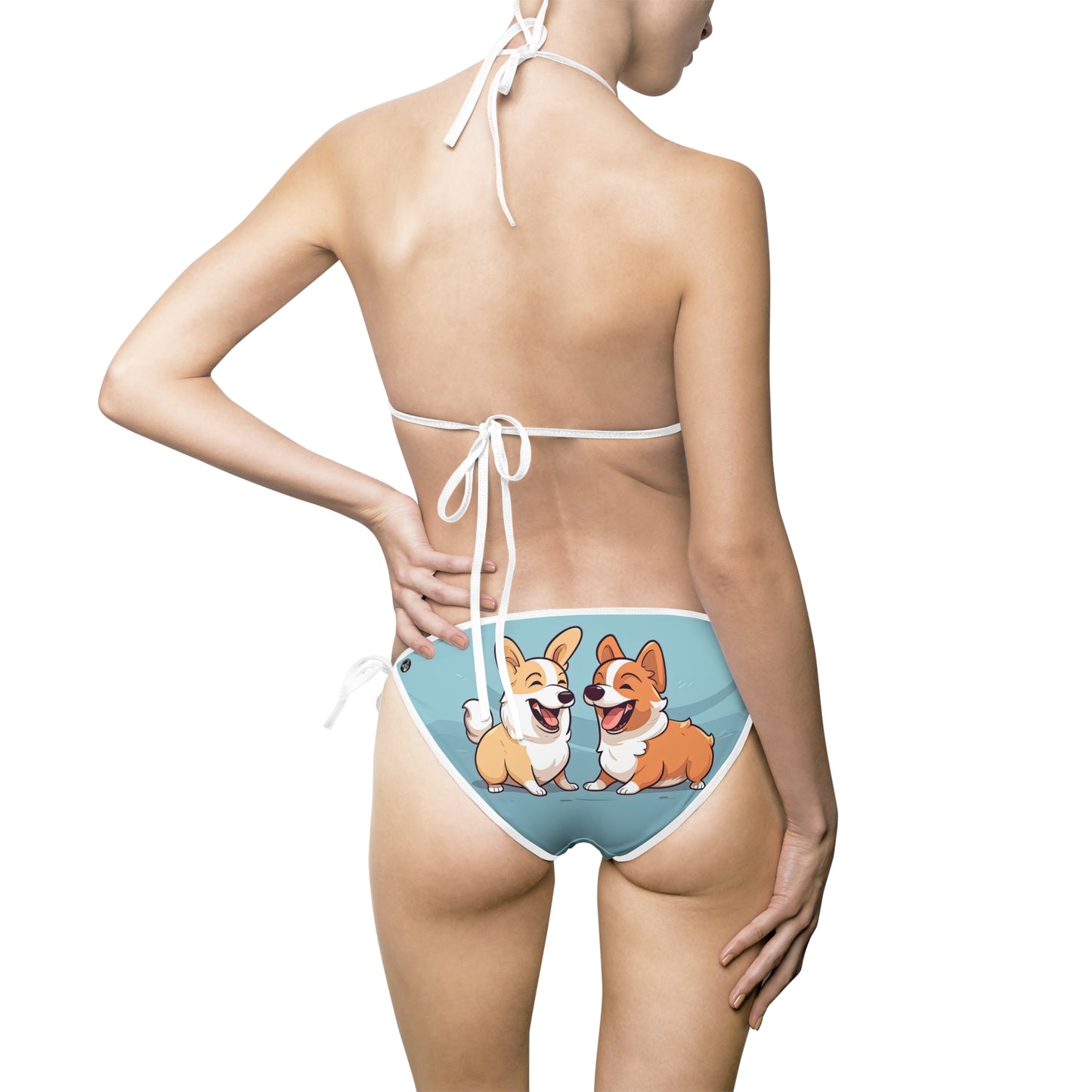Corgi Couple - Classic Bikini