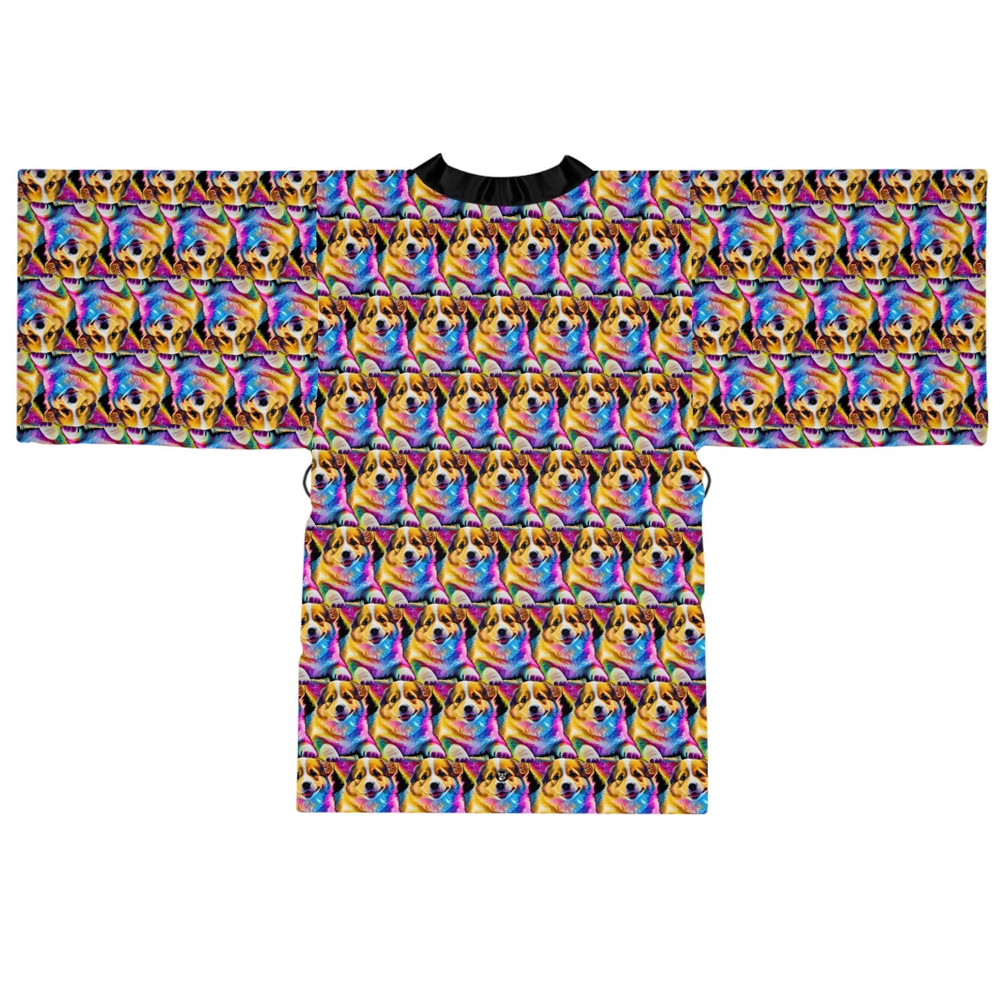 Colorful Corgi - Kimono Robe