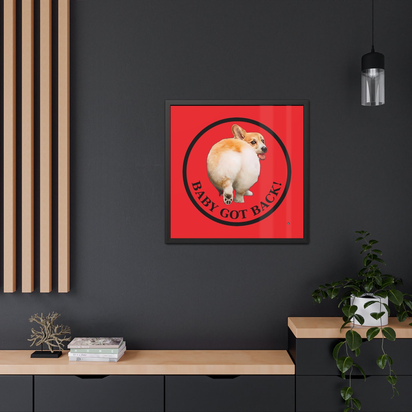 Baby Got Back - Framed Print