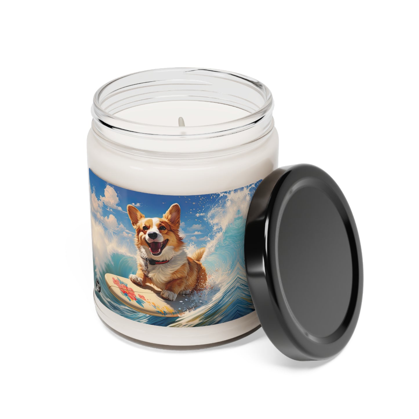 Cowabunga Corgi - Scented Soy Candle