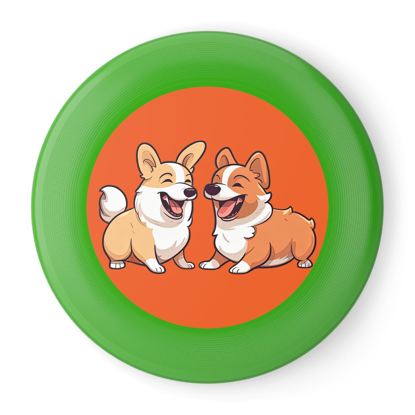 Corgi Couple - Wham-O Frisbee