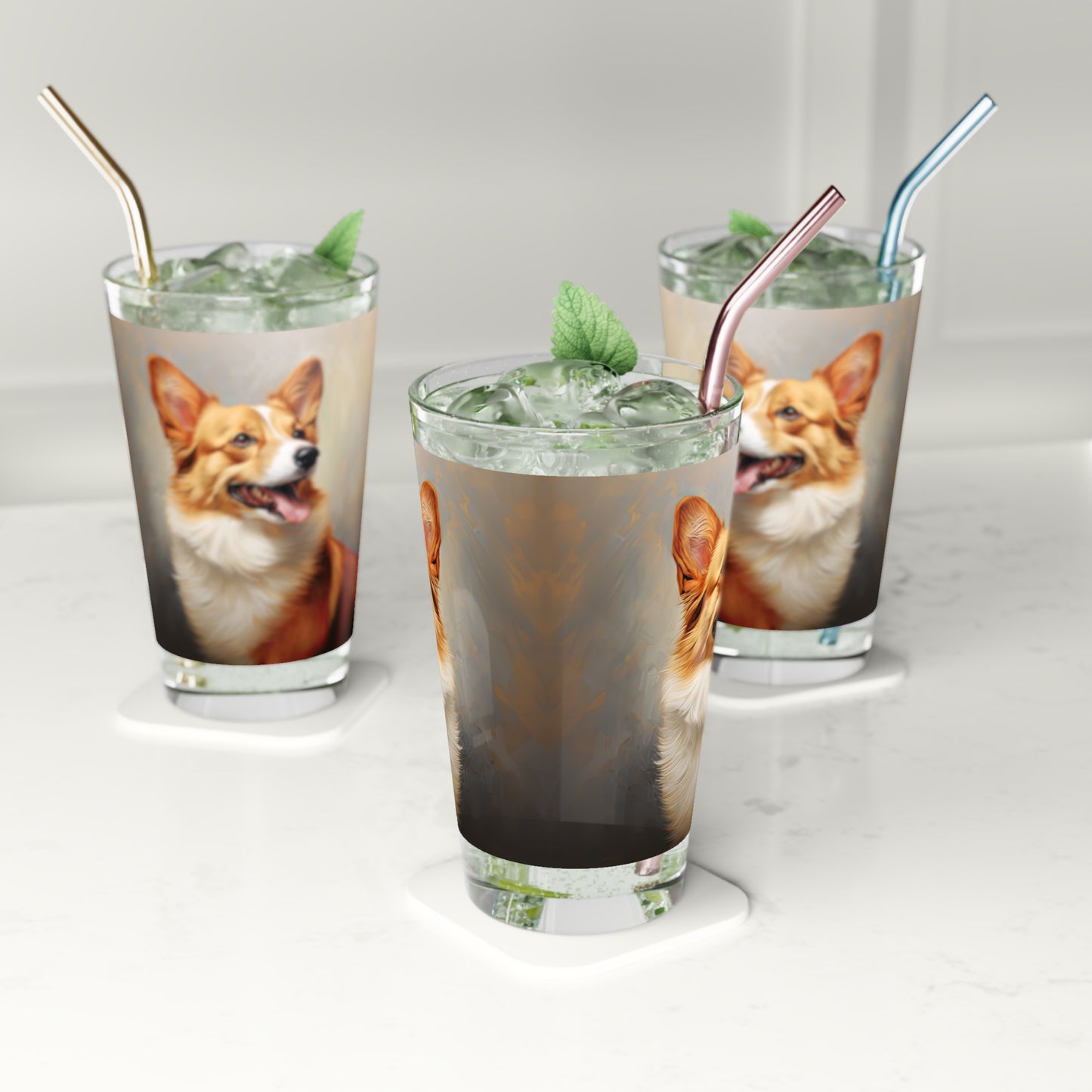 Pembroke Portrait - Pint Glass