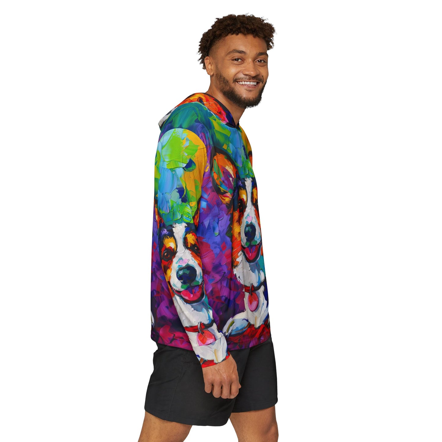 Corgi In Color Light Hoodie