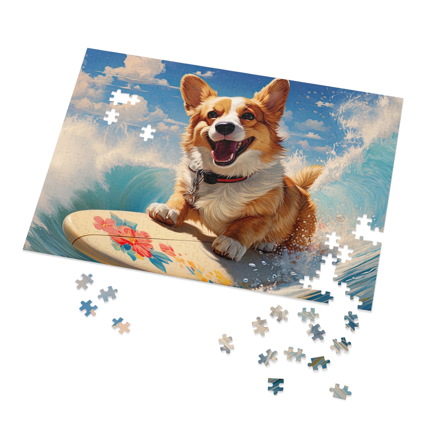 Cowabunga Corgi - Jigsaw Puzzle