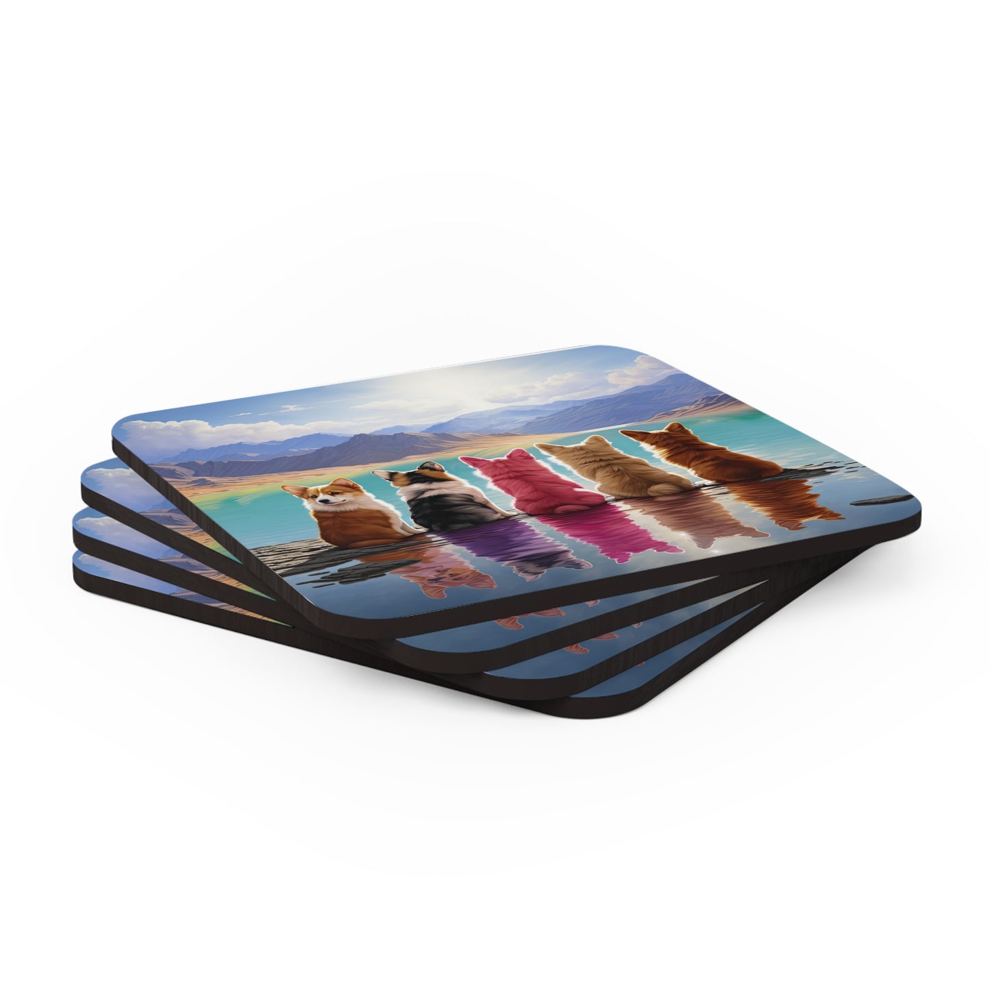 Corgi Lake - Coasters