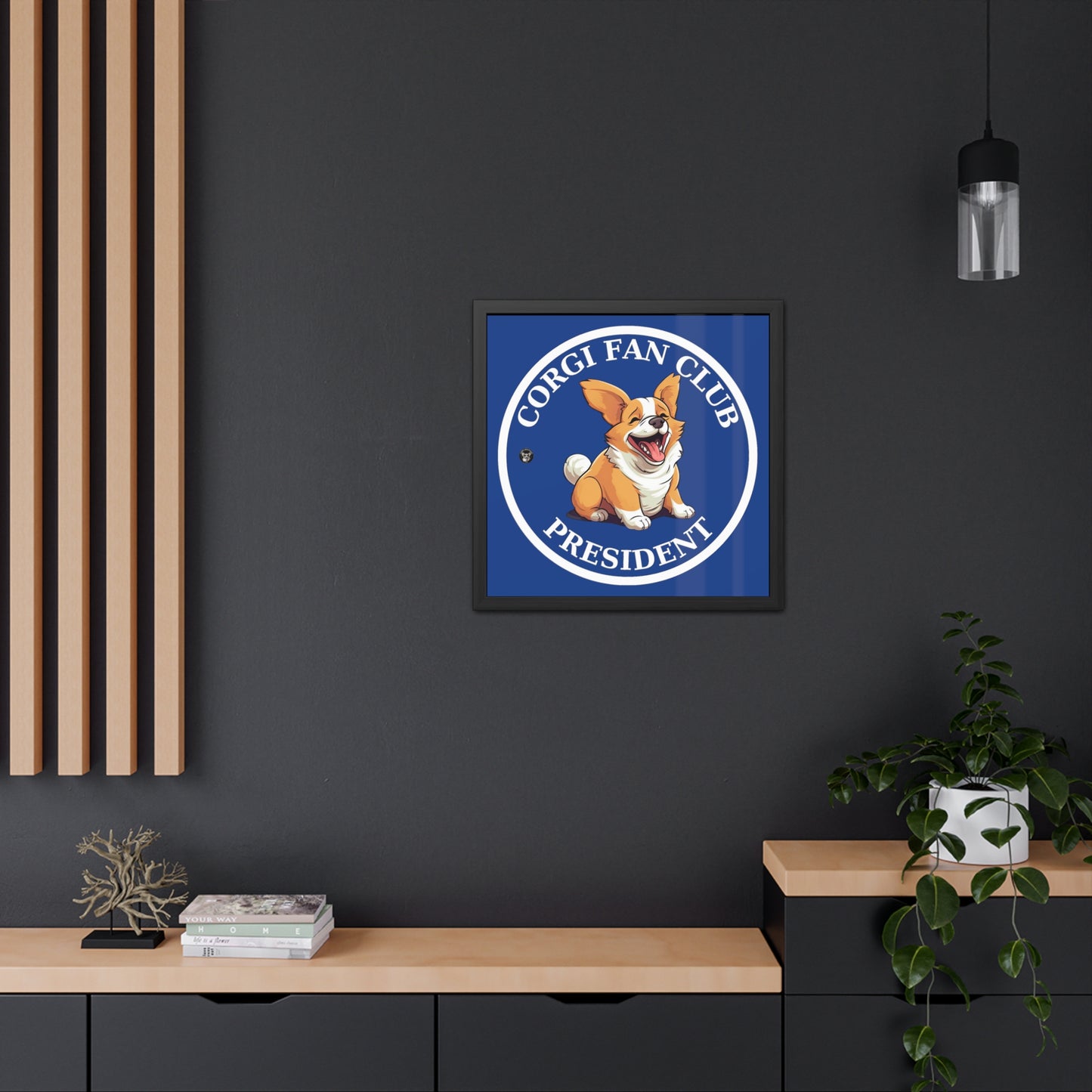 Fan Club President - Framed Print