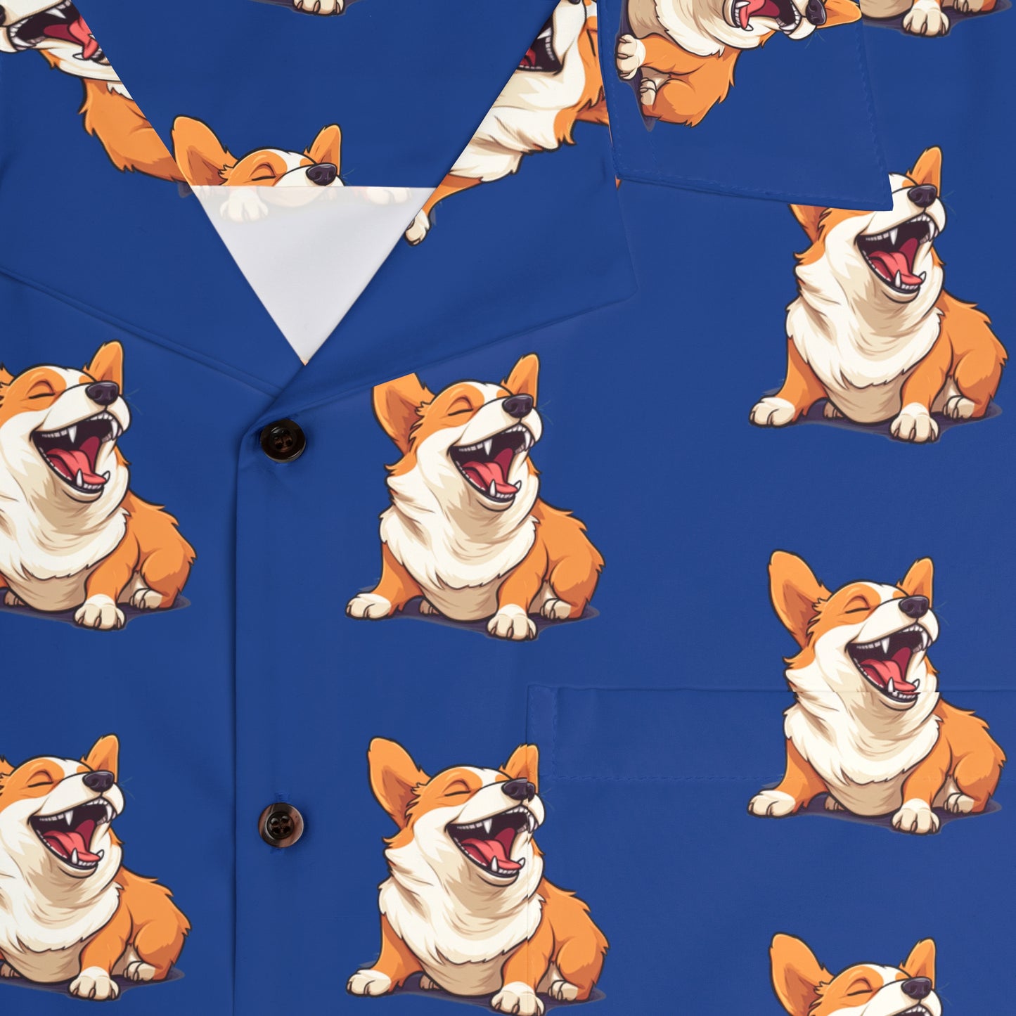 Comical Corgi Hawaiian Shirt